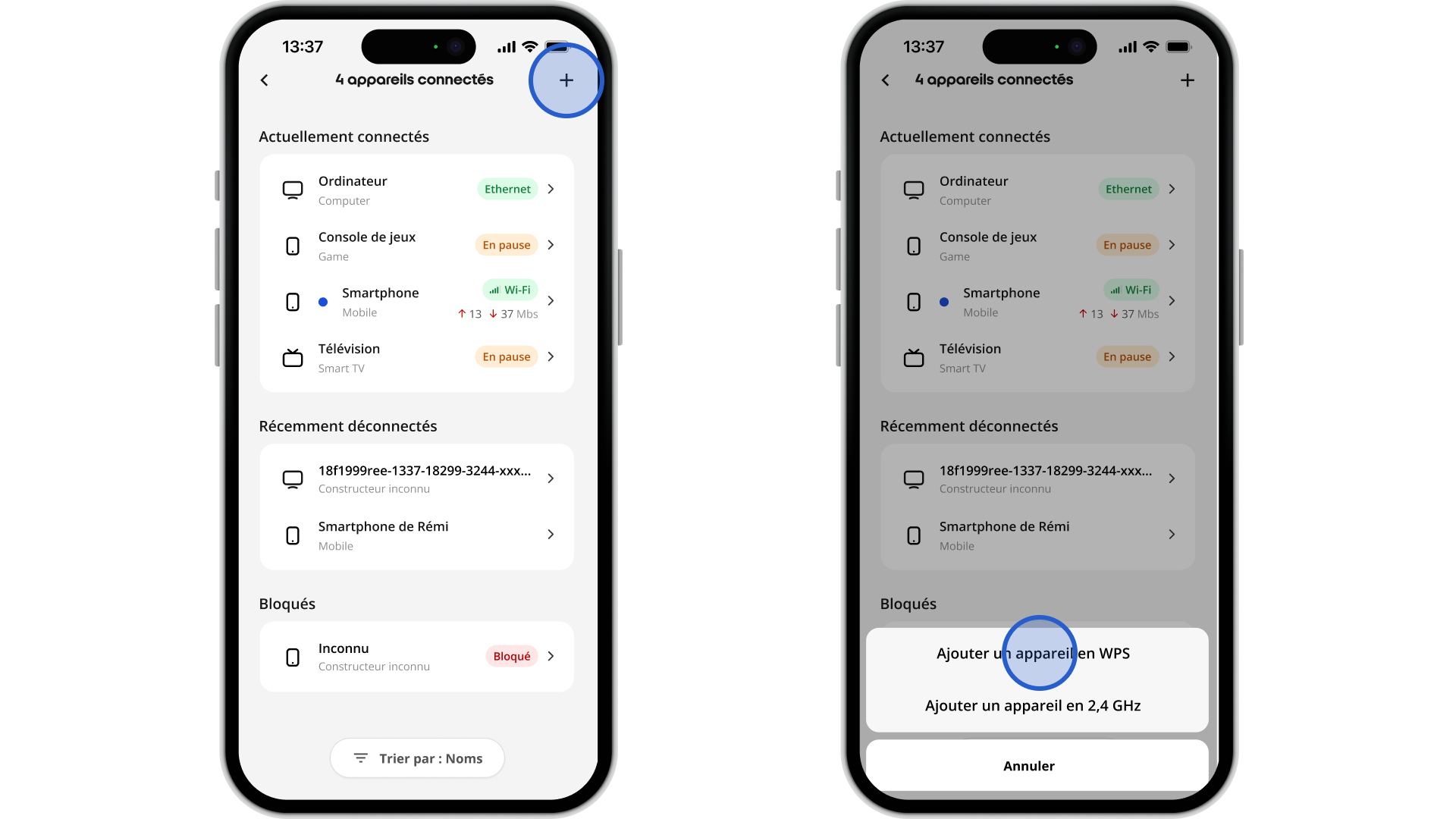 Application Free : comment me connecter au Wi-Fi via WPS ? - null