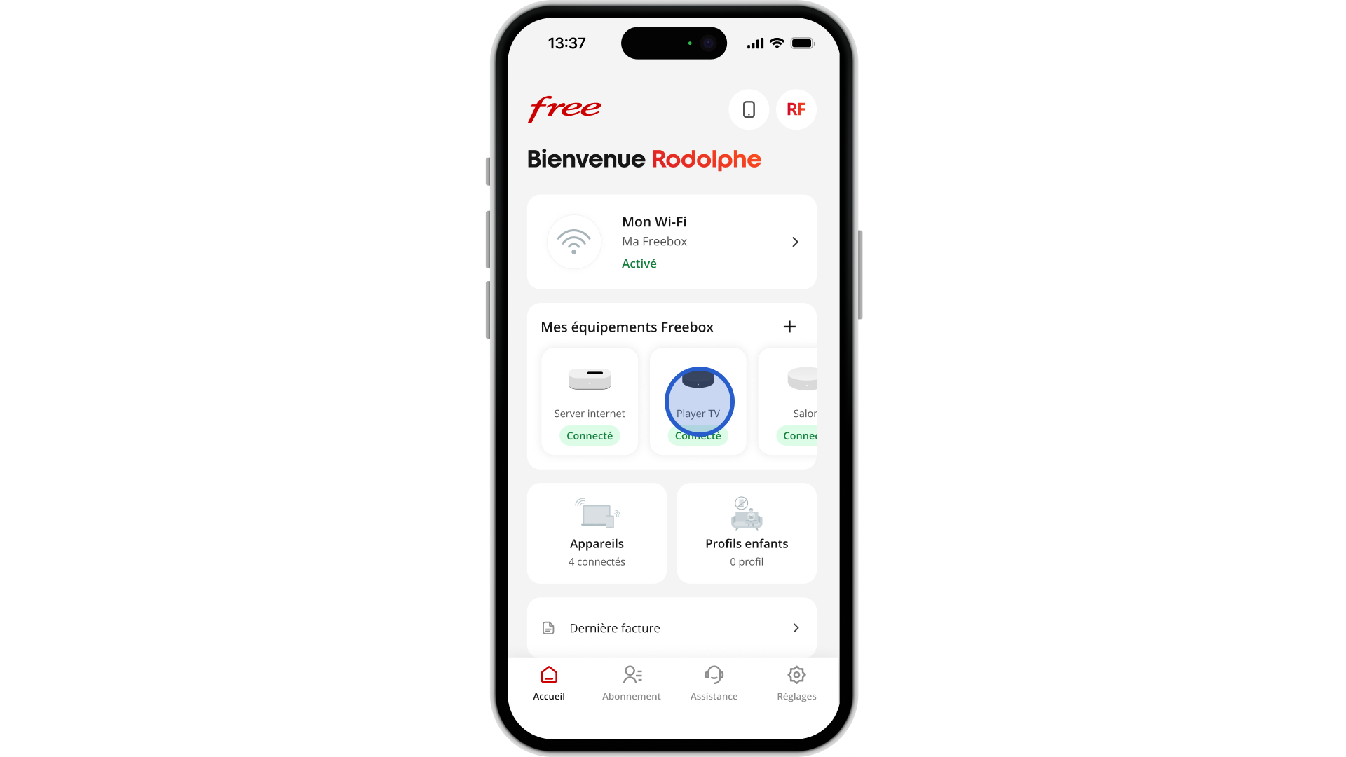 Application Free : comment accéder à la télécommande virtuelle ? - null