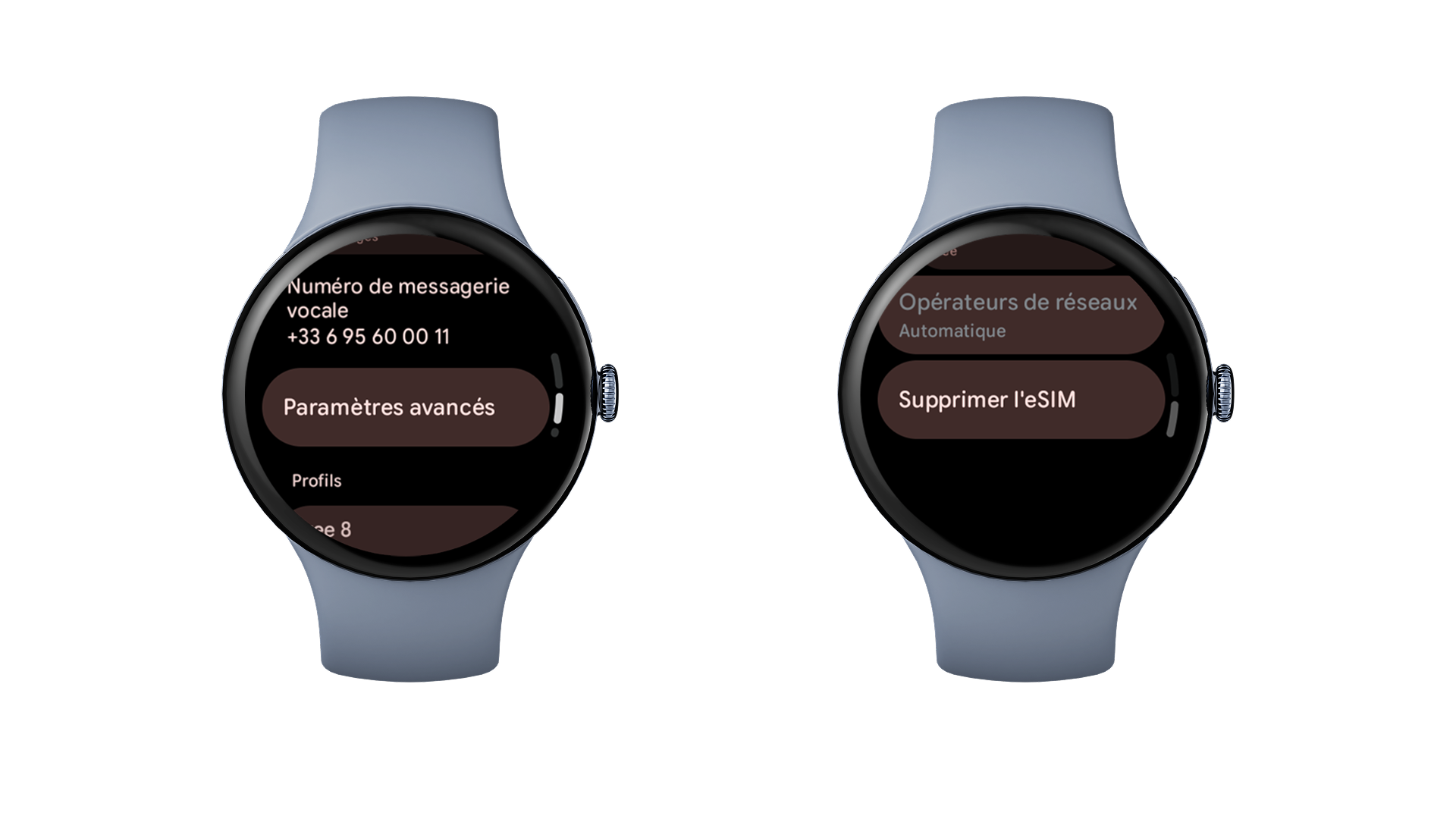 Comment transférer mon option eSIM Watch vers une autre Pixel Watch ? - null