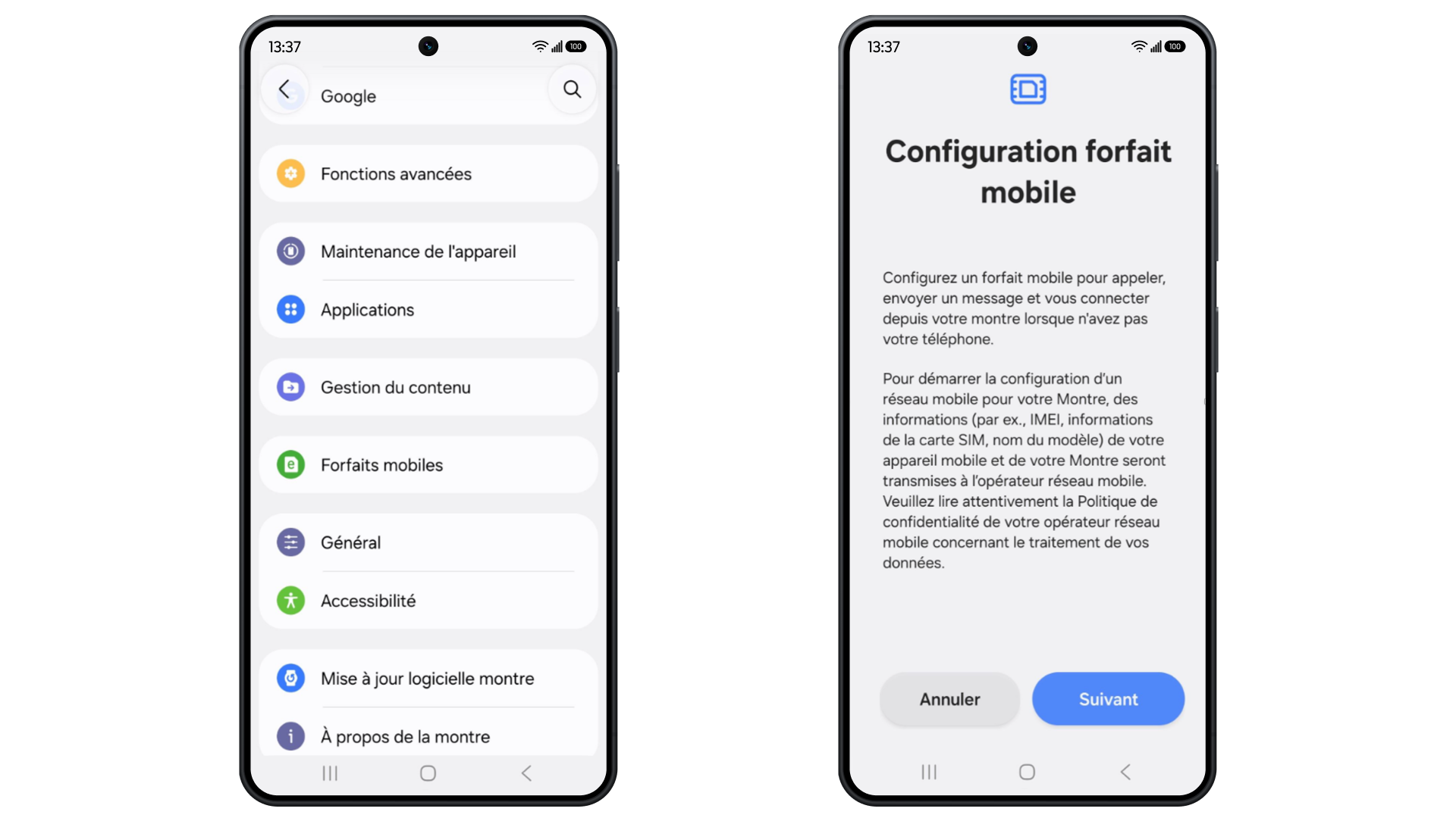 Comment activer mon option eSIM Watch à la suite de l'achat de ma Galaxy Watch chez Free ? - null