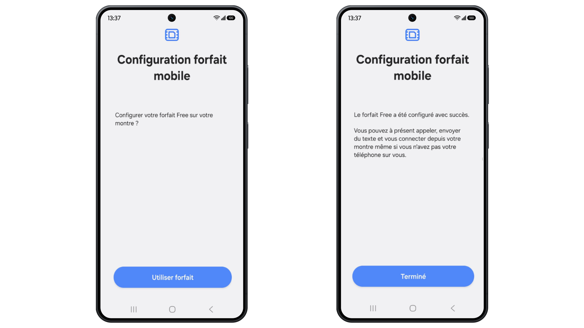 Comment activer mon option eSIM Watch à la suite de l'achat de ma Galaxy Watch chez Free ? - null