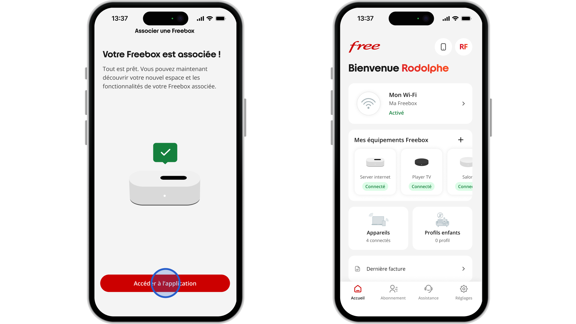 Application Free : comment associer ma Freebox ? - null