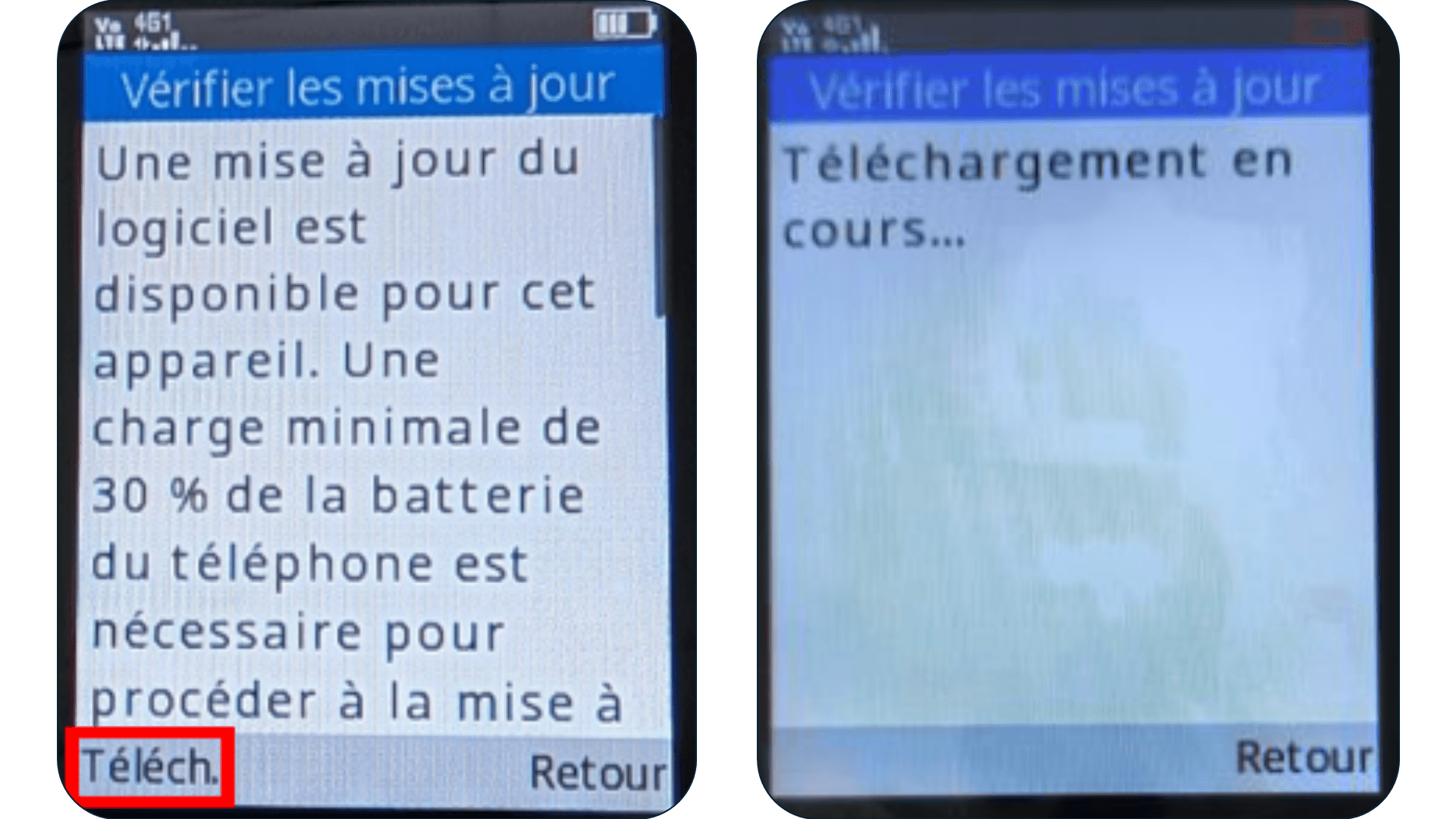 Comment installer la mise à jour de mon téléphone TCL 4043 ? - null