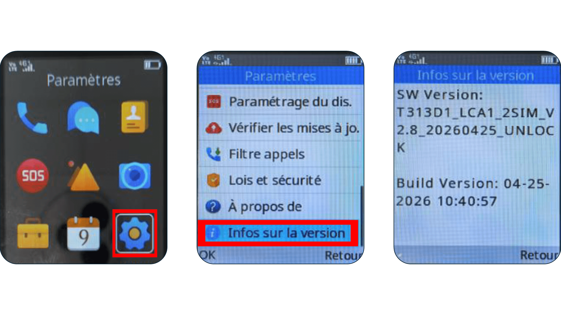Comment installer la mise à jour de mon téléphone TCL 4043 ? - null