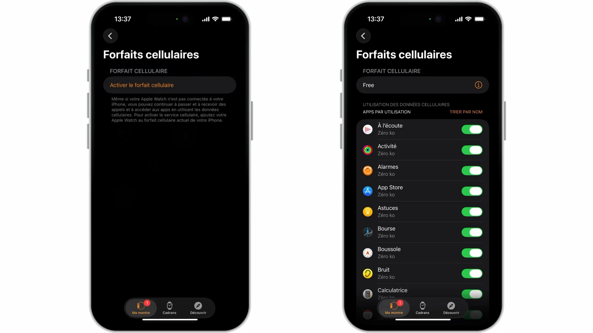 Comment activer mon option eSIM Watch à la suite de l'achat de mon Apple Watch chez Free ? - null