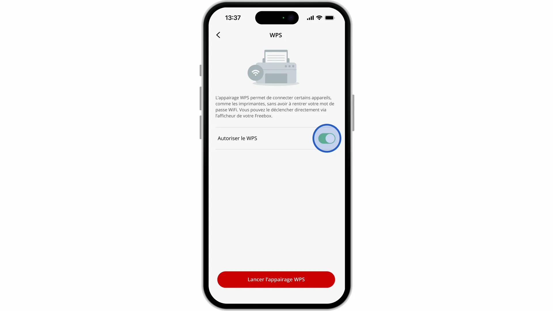 Application Free : comment me connecter au Wi-Fi via WPS ? - null