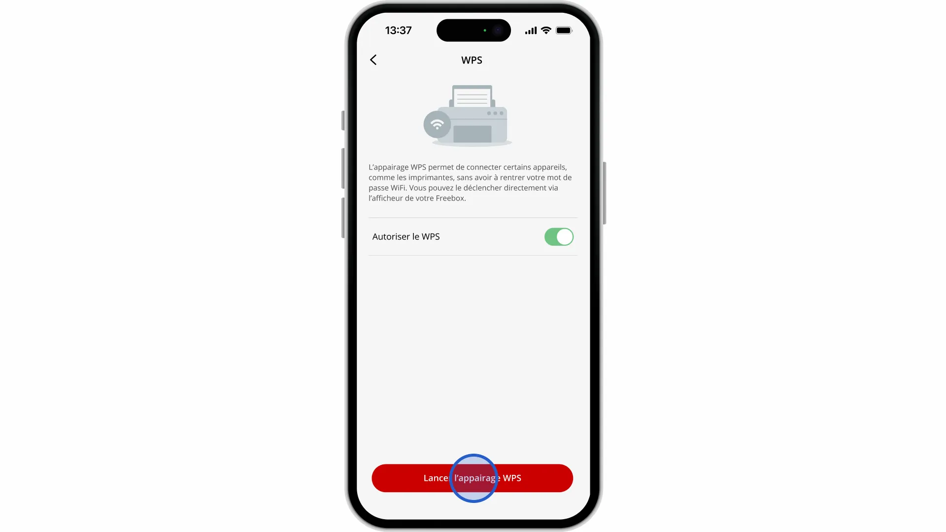 Application Free : comment me connecter au Wi-Fi via WPS ? - null