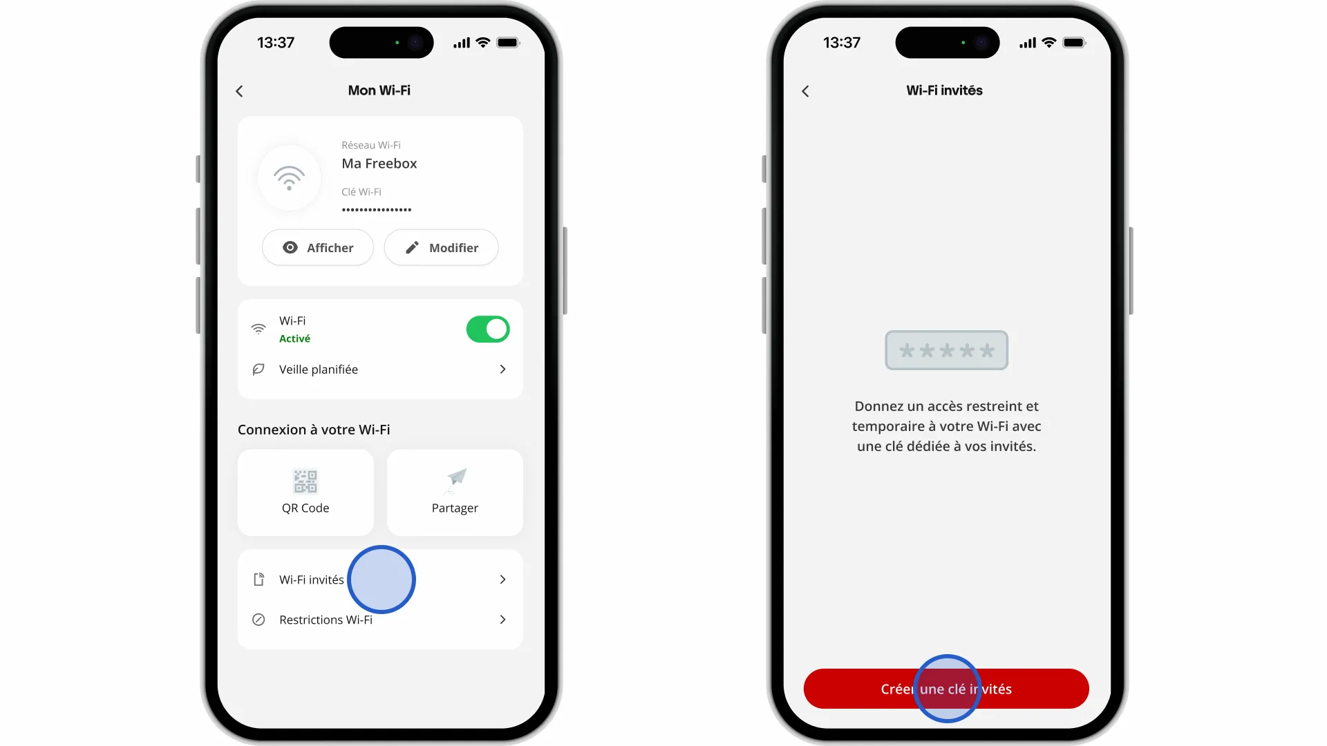 Application Free : comment créer un Wi-Fi invités ? - null