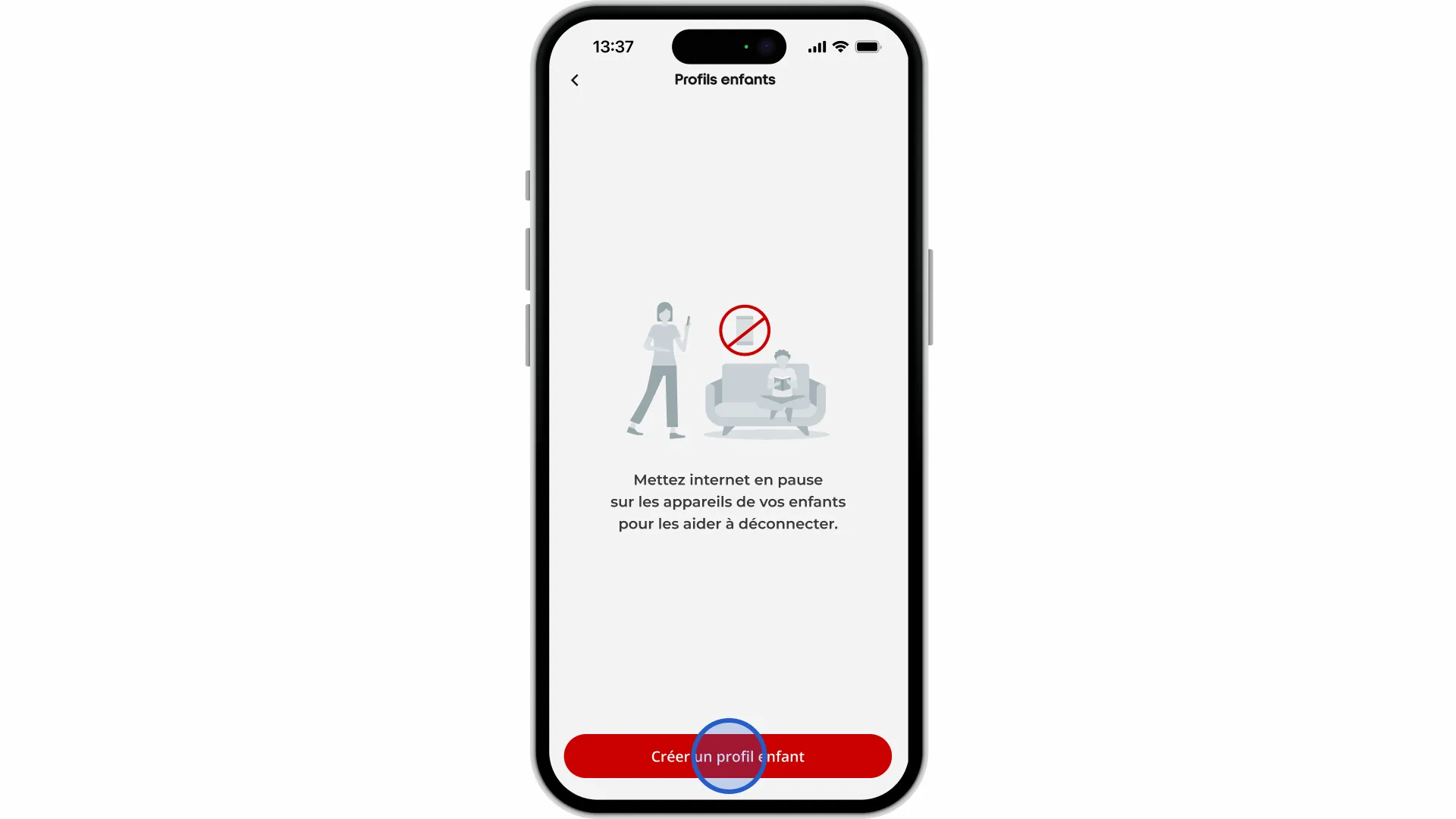 Application Free : comment créer un profil (contrôle parental) ? - null