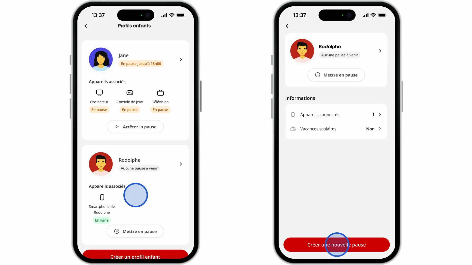 Application Free : comment créer une pause planifiée (contrôle parental) ? - null