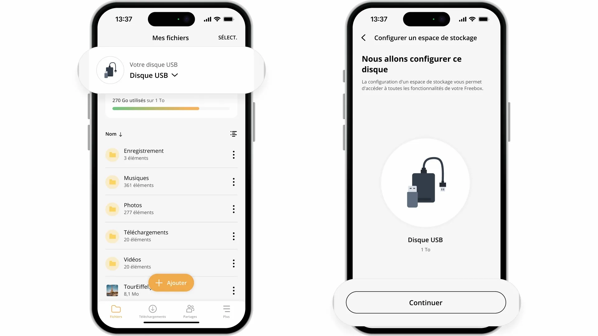 Freebox Files : comment formater mon disque dur ? - null