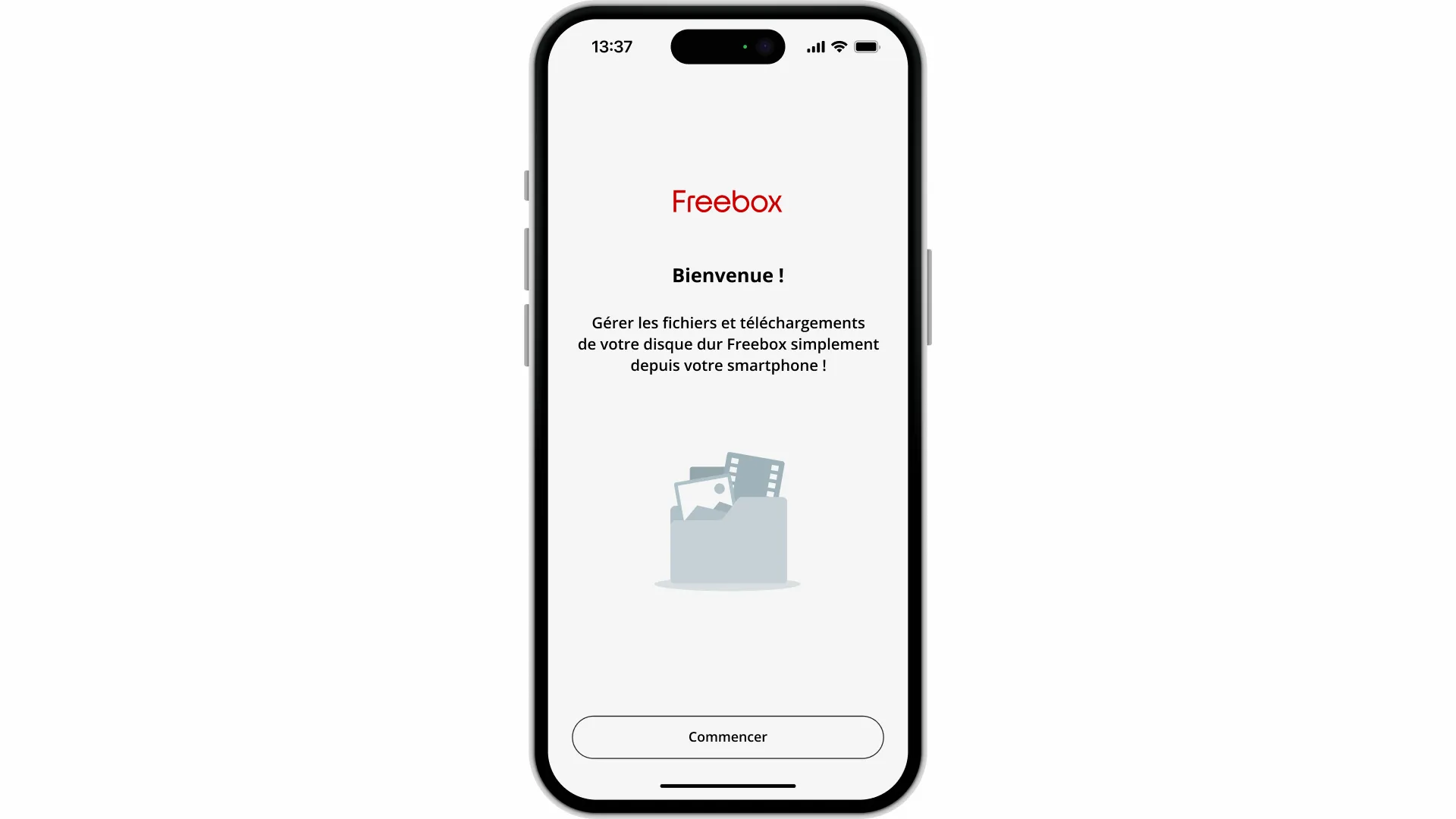 Freebox Files : associer l’application à ma Freebox (première utilisation) - null
