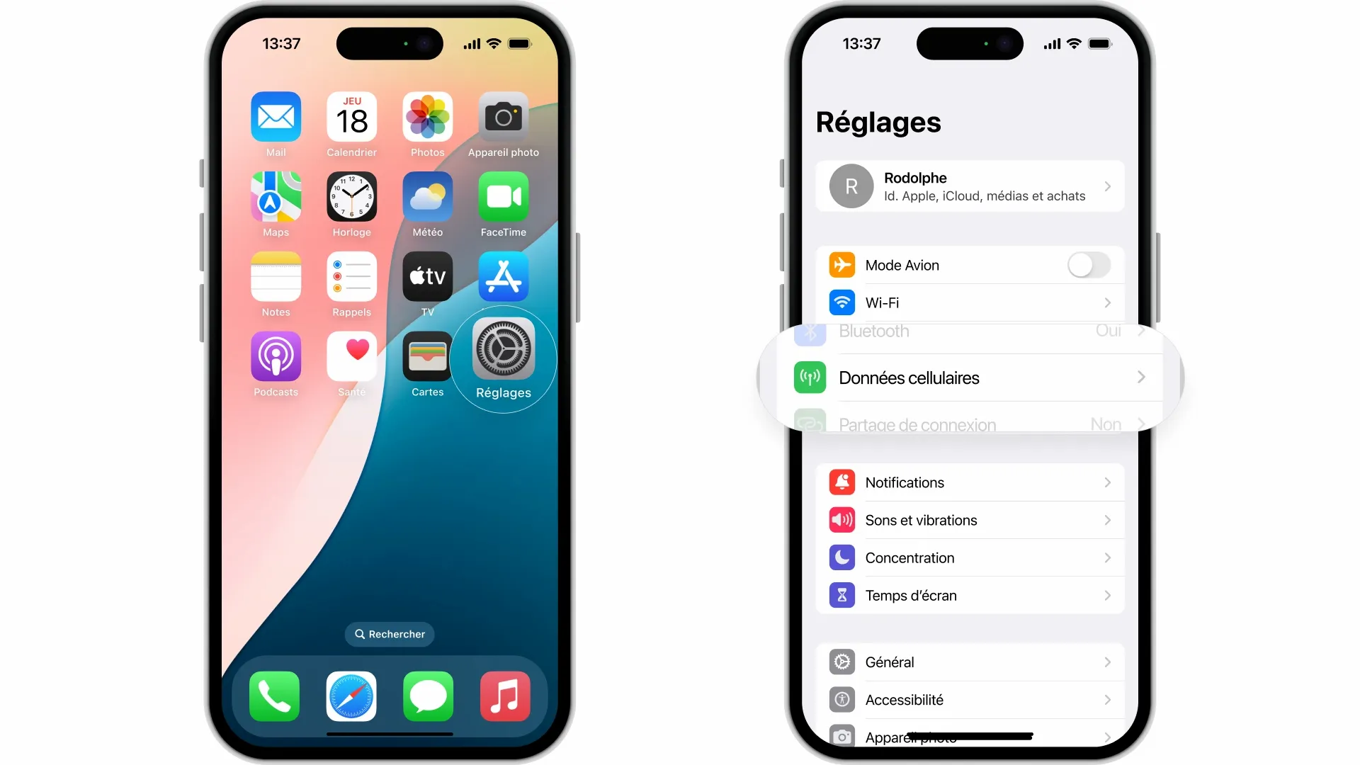 Comment transférer la eSIM de mon ancien iPhone vers un nouveau grâce au transfert rapide ? - null