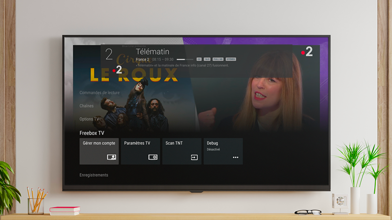 Créer ou modifier mon code d'achat - Menu Freebox TV
